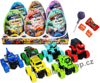VEJCE XXXL Off Road 4v1 Big Egg  25g/6ks  plast Surprise   car