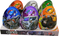 VEJCE XXXL Car 4v1 20g/6ks plast MAXI Toy Egg Surprise 4in1