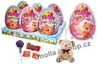 VEJCE XXXL Teddy  4v1 20g/6ks plast MAXI  Egg Surprise 4in1