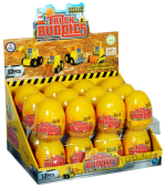 VEJCE  Stavební stroje s bonbony 3g/24ks plast