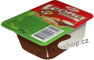 Leona krém 20g/24ks nugeta kakao 50% a vanilka 50%