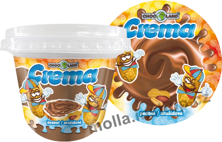 Nugeta arašídová Chocoland 250g/12ks CREMA