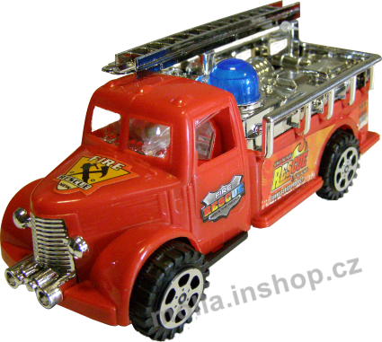 Auto požární, FIRE TRUCK NEW 4g/16ks