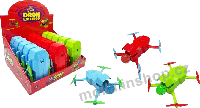 Dron Lollipop 10g/15ks lízátko JF