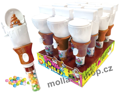 Funny Toilet 5g/12ks zábavný záchod