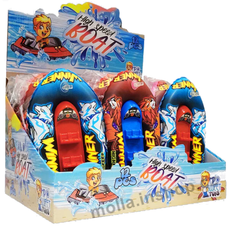 High speed boat 12ks člun vodní Winner Hračka bez cukrovinky