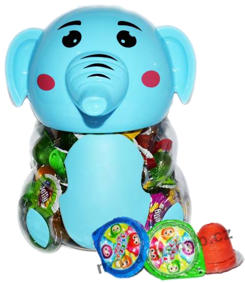 JELLY Cup Slon želé 13g/100ks Elephant