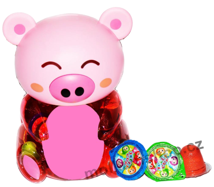 JELLY Cup  prasátko želé 13g/100ks Pig