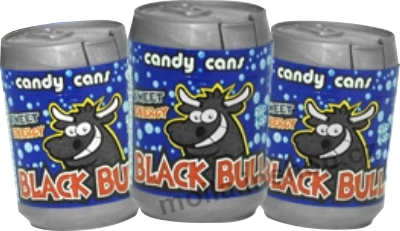 Lipo v plechovce Black bull 10g/48ks