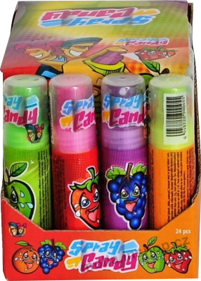 Spray Candy 25ml/24ks ovocný