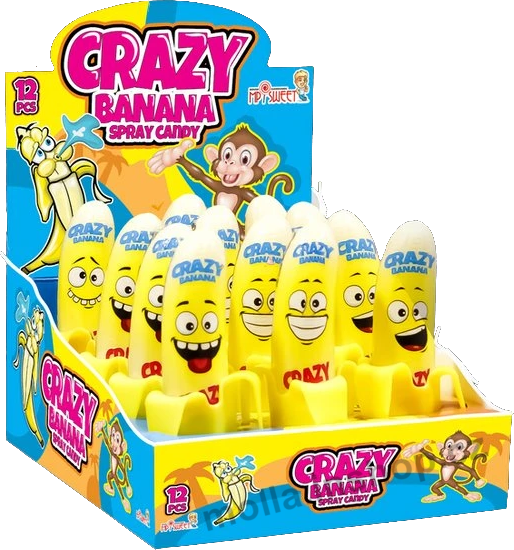Spray Banana Crazy 25ml/12ks Sprej