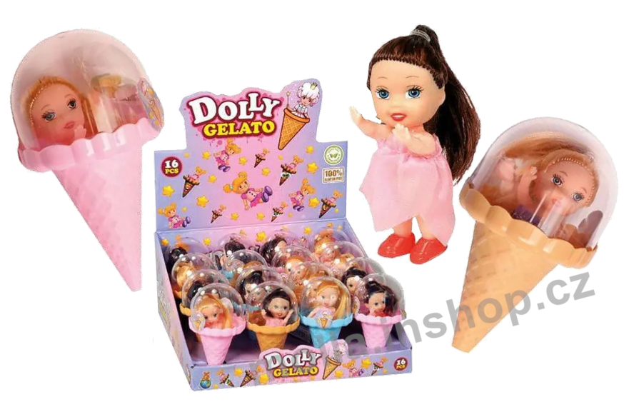 Panenka v kornoutku 3g/16ks  Dolly Gelato