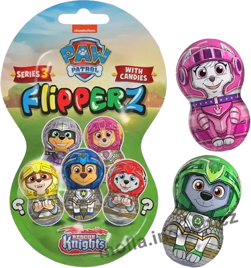 Paw Patrol Flipperz With Candy 10g/24ks 