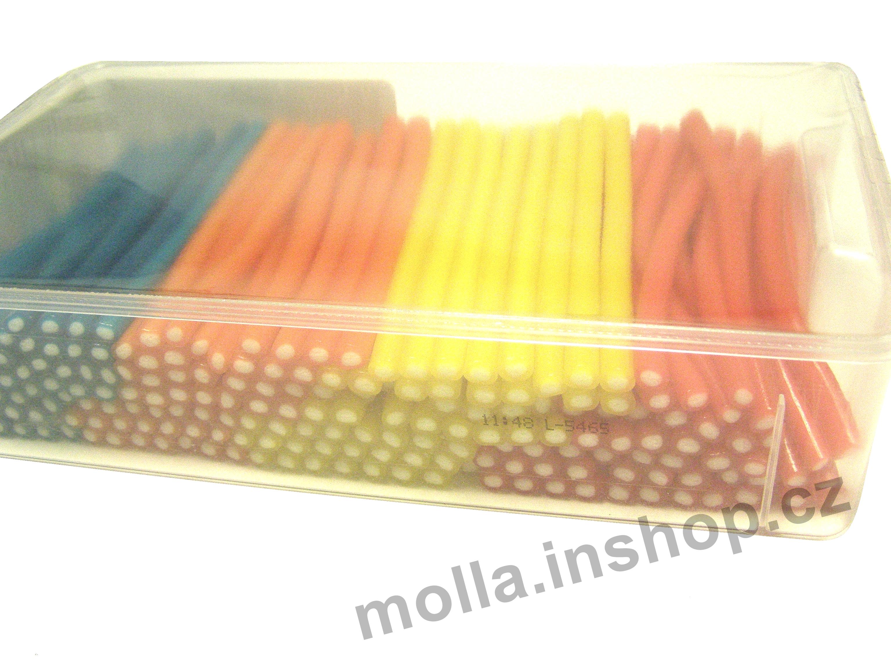 Pendreky hladké 7g/4x50ks sladké MIX Churritos 200ks