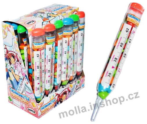 Teploměr - ovocné žvýkačky 8g/30ks