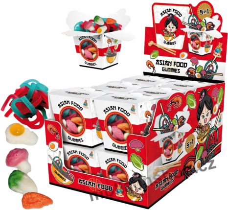 Želé Asian Food 42g/12ks