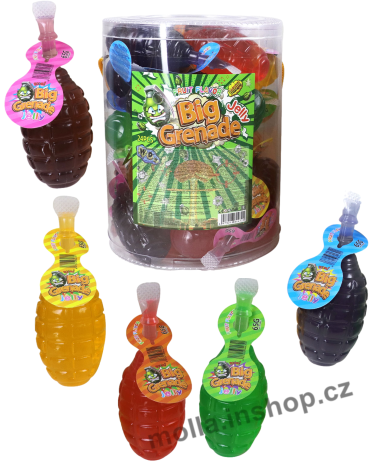 Želé Big Grenade Jelly 65g/24ks  granát