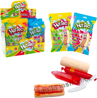 Želé Hot Dog DIY 30g/12ks