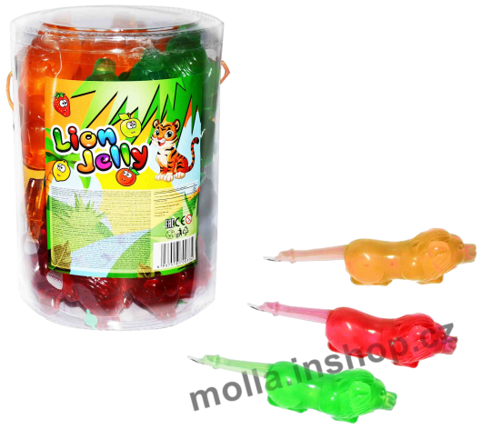 Želé Lev Jelly 80g/24ks dóza  Lion