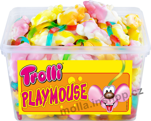 Želé Trolli Myši dóza 1,2kg (75x16g)