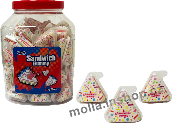 Želé Sandwich gummy 18g/60ks