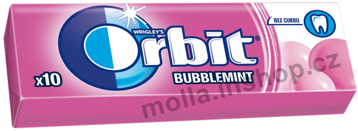 Wrigley's Orbit Bubblemint draže 30ks