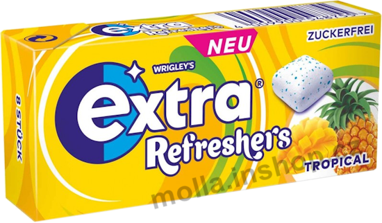 Wrg Orbit Refreshers Tropical 17.9g/12ks draže