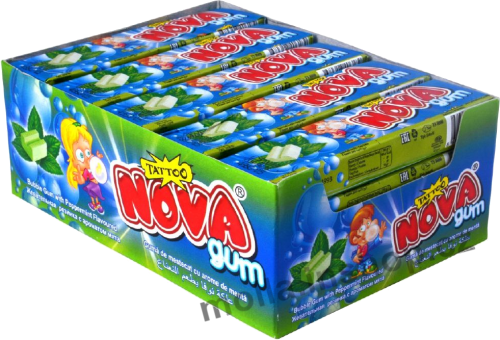 Žvýkačka NOVA peppermint 18g/20ks Bubble gum