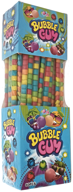 Žvýkačky Brčko 10g/60ks  Bubble gum 