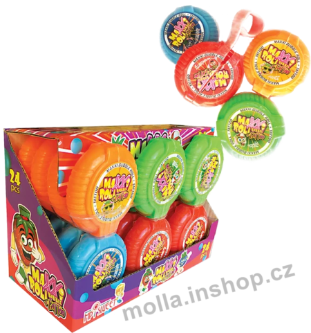 Žvýkačky Maxxi Roll 40g/24ks /metrové/ MP tattoo