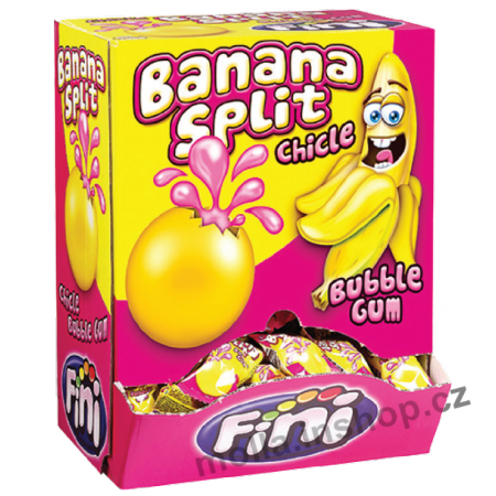 Žvýkačka FINI Banana split 5g/200ks