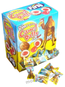 Žvýkačka FINI velbloudí koule 5g/200ks Camel balls