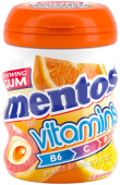 Žv. Mentos dóza Vitamins 52g/6ks žvýkačky gum