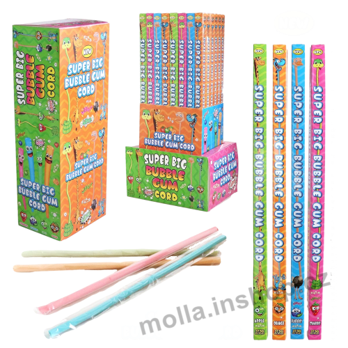 Žvýkačky Cord Super Big Bubble Gum 37,5g/48ks