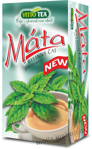 VITTO Máta porc.30g/21ks čaj