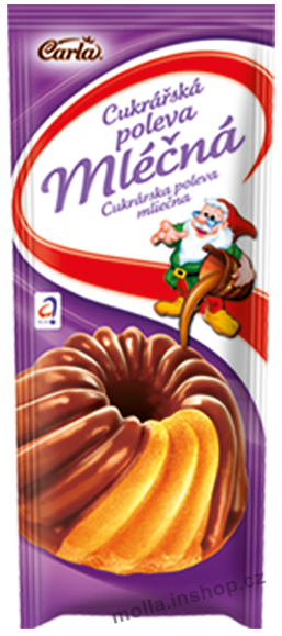 Dort.poleva mléčná 100g/20ks Carla