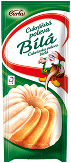 Dort.poleva bílá 100g/20ks Carla