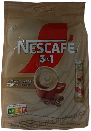 Nescafé Creamy latte 3v1 150g/18ks