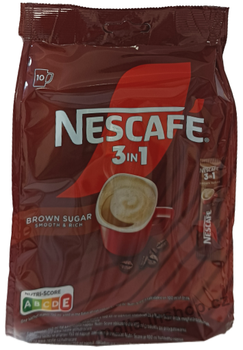 Nescafé brown sugar 3v1 165g/18ks