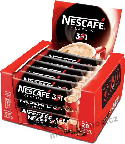 Nescafé classic 3v1 16,5g/28ks Display
