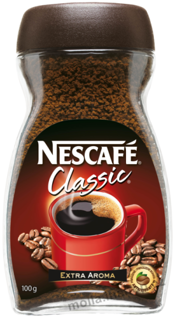 Nescafe classic 100g/8ks sklo