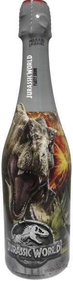 Dětské šampaňské 0,75 l/6ks Jurský park Party drink hrozno  sklo  Royal   dino