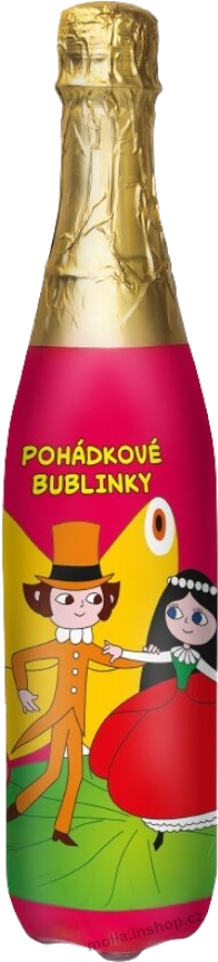 Pohádkové bublinky malina 0,7l/6ks Maková panenka /plast/