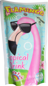 Pitíčko Lama s brčkem Sweet Fun Drink 0,2l/30ks    (flamingo)