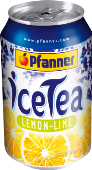 Pfanner IceTea citron 0,33l/24ks plech