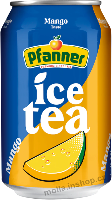 Pfanner IceTea mango 0,33l/24ks plech