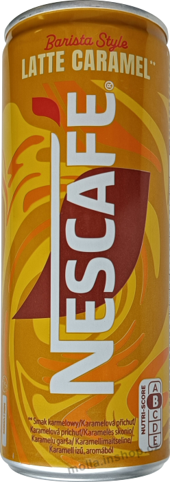 Nescafé Caramel Latte 250ml/12ks plech Barista style