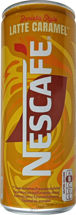 Nescafé Caramel Latte 250ml/12ks plech Barista style
