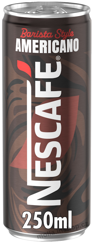 Nescafe Americano 250ml/12ks  plech Barista style