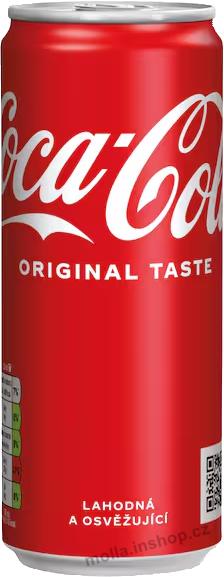Coca cola CZ 0,33l/24ks plech vysoká